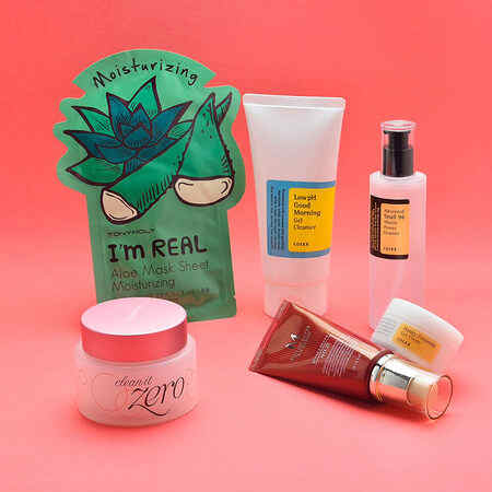 Korean Skin Care Starter Set (Trockene Haut)